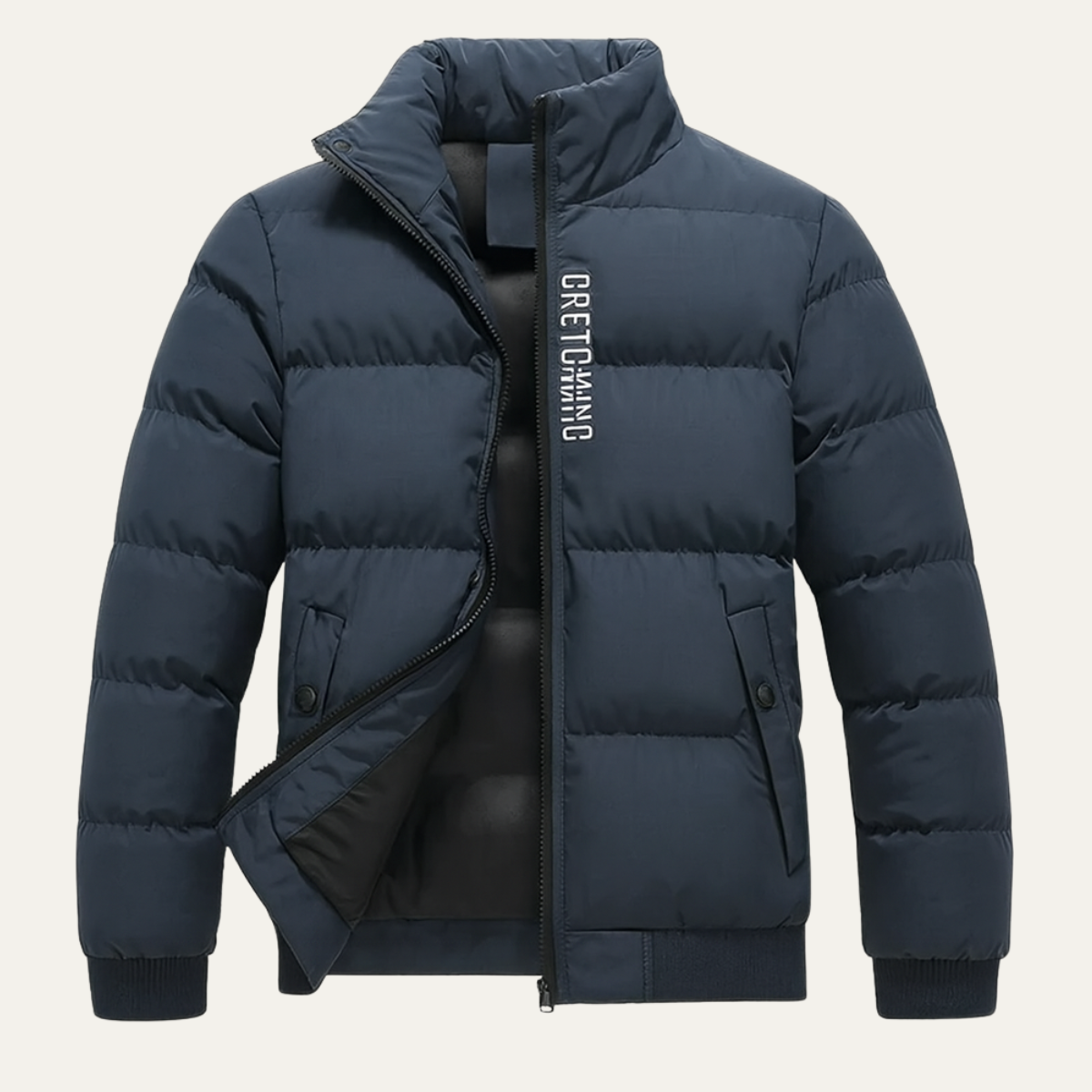 The Bretomano Warm Elegant Puffer Jacket for Men - 2025 Limited Edition