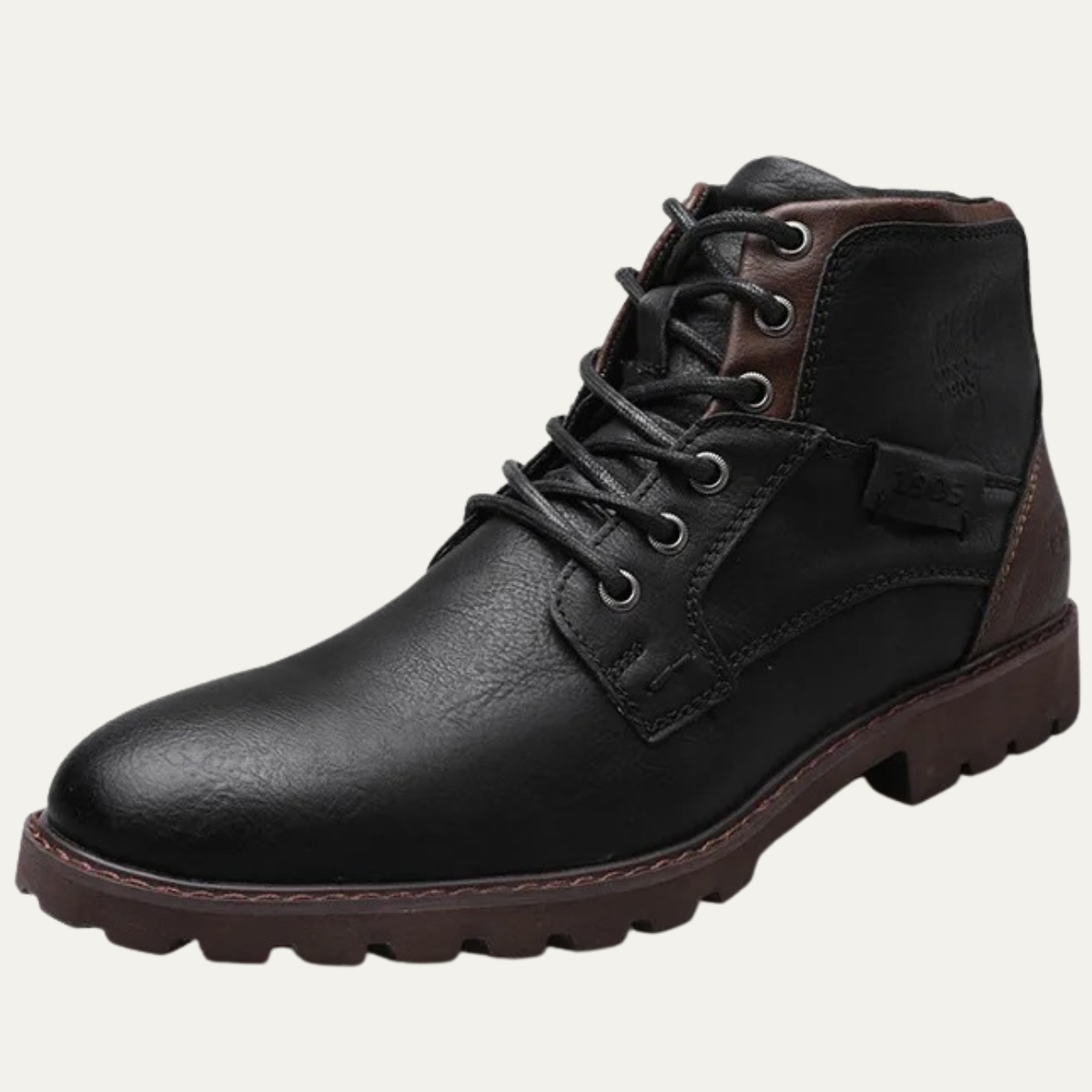 The Oakshade Men’s Military Combat Leather Boots