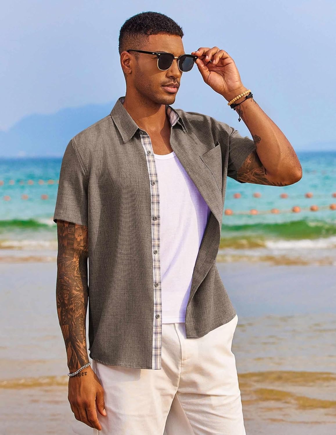 The Palmford Casual Beach Shirt