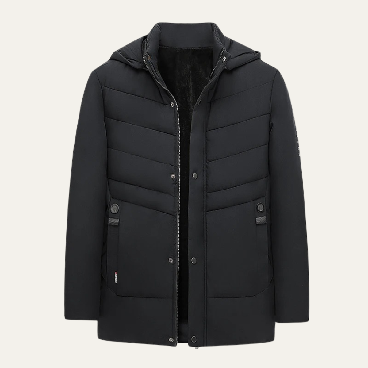The Davenham Men’s Winter Warm Hooded Puffer Jacket