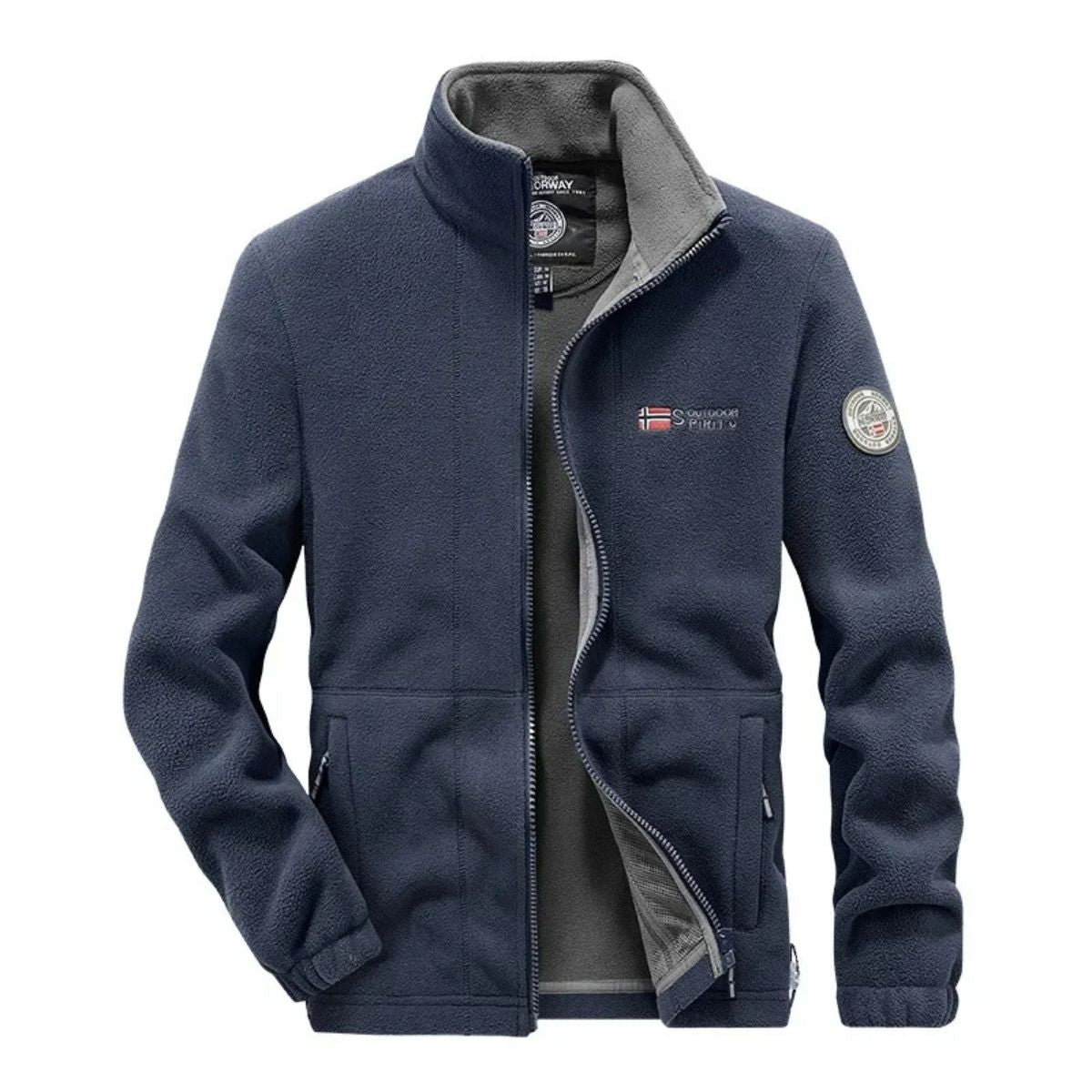 The Oslo Fleece Lined Warm Outdoor Jacket for Men