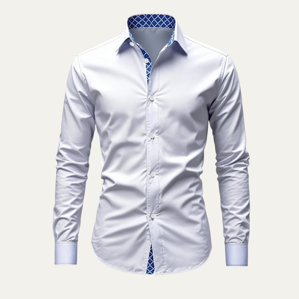 The Savoy Men’s Formal Slim Fit Button Down Shirt