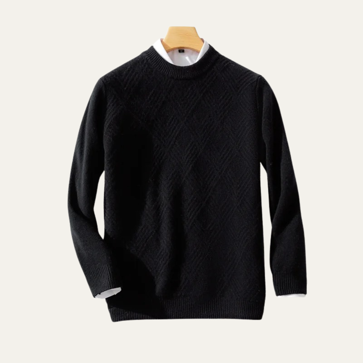 The Inverness Men’s Warm Winter Knit Wool Jumper