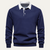 The Marlowe Men’s Casual Smart Polo Collar Jumper