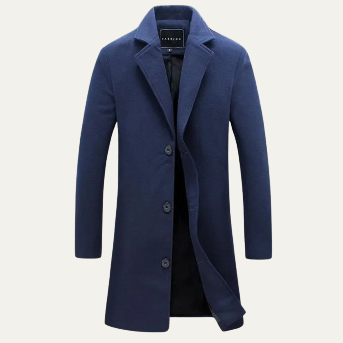 The Wolverhampton Men’s Smart Casual Long Wool Coat