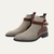 The Shetland Men's Elegant Modern Buckle Chelsea Boots