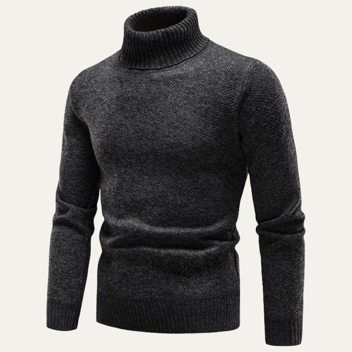 The Alessandria Men’s Thick Knit Warm Turtle Neck Jumper