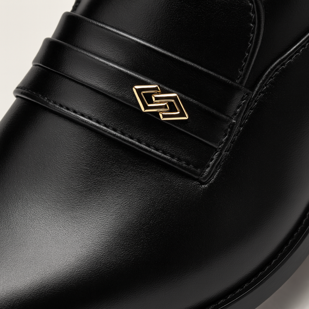 The Lazise Men’s Cuban Heel Dress Shoes – Leather Slip On Formal Loafers