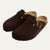 The Amalfi Brown Suede Clogs for Men — Relaxed Old Money Style
