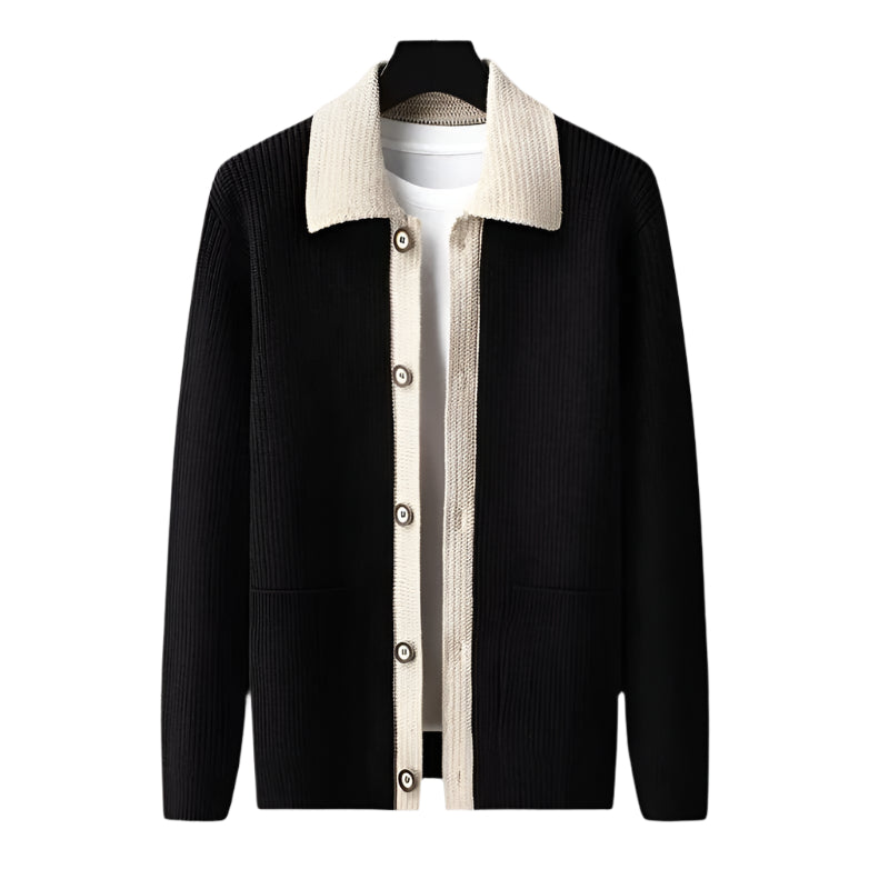 The Inverness Elegant Cardigan with Pockets-The British Gentlemen