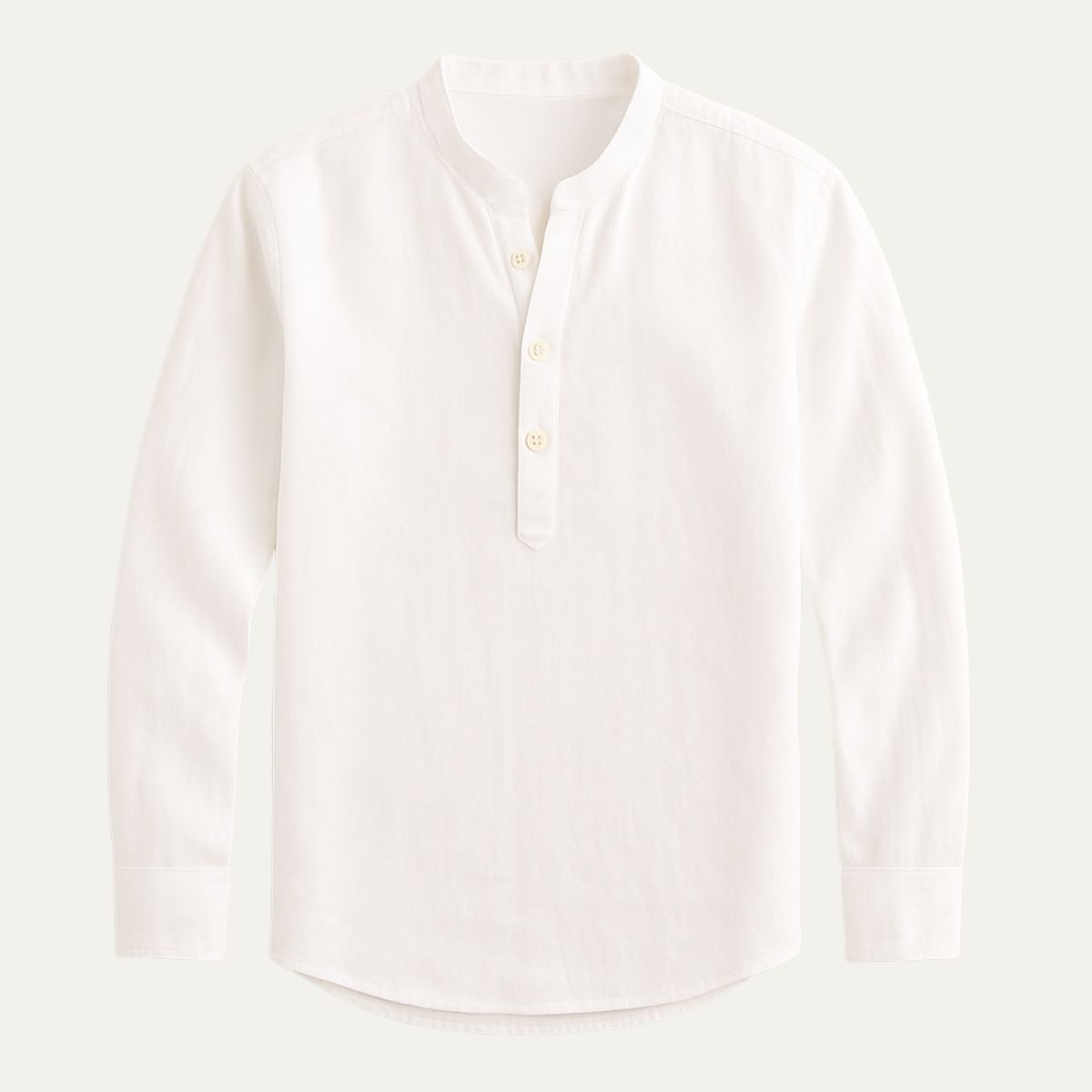 Men's Lightweight Linen Shirt Casual Slim Fit