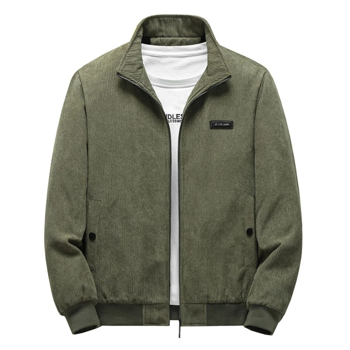 The Milton Fleece Lined Modern Corduroy Jacket for Men