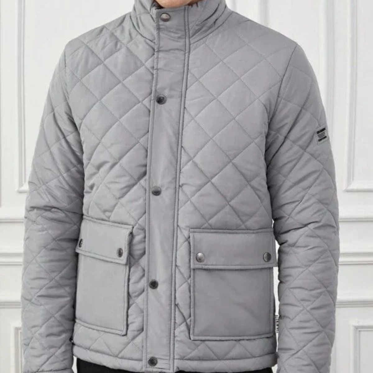 The Chester Black Quilted Jacket – Men’s Heritage Field Coat