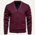 The Llangollen Men's Button Up Casual Knit Cardigan with Pockets