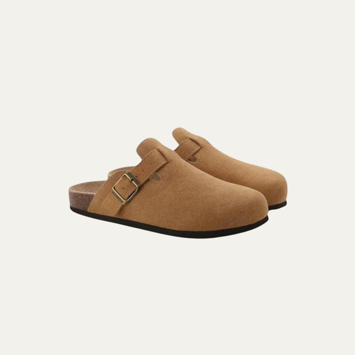 The Aristocrat Old Money Suede Clogs