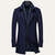 The Siena Men's Wool Blend Long Trench Coat with Lapel Collar