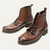 The St Davids Men's Leather Retro Casual Lace Up Boots