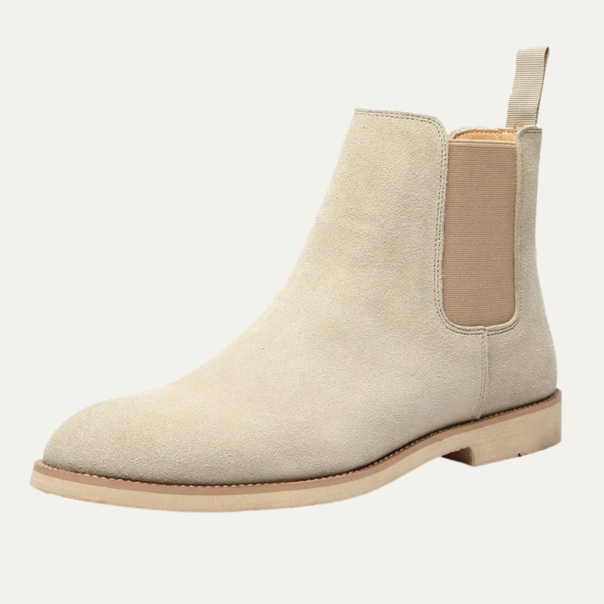 The Testaccio Men's Smart Casual Suede Ankle Chelsea Boots