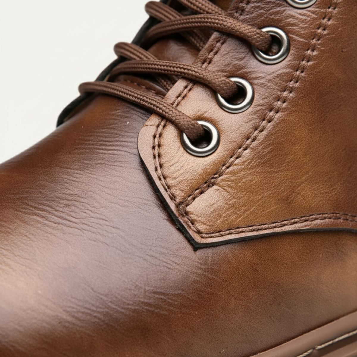 The Lipari Men’s Durable Non Slip Leather Ankle Boots