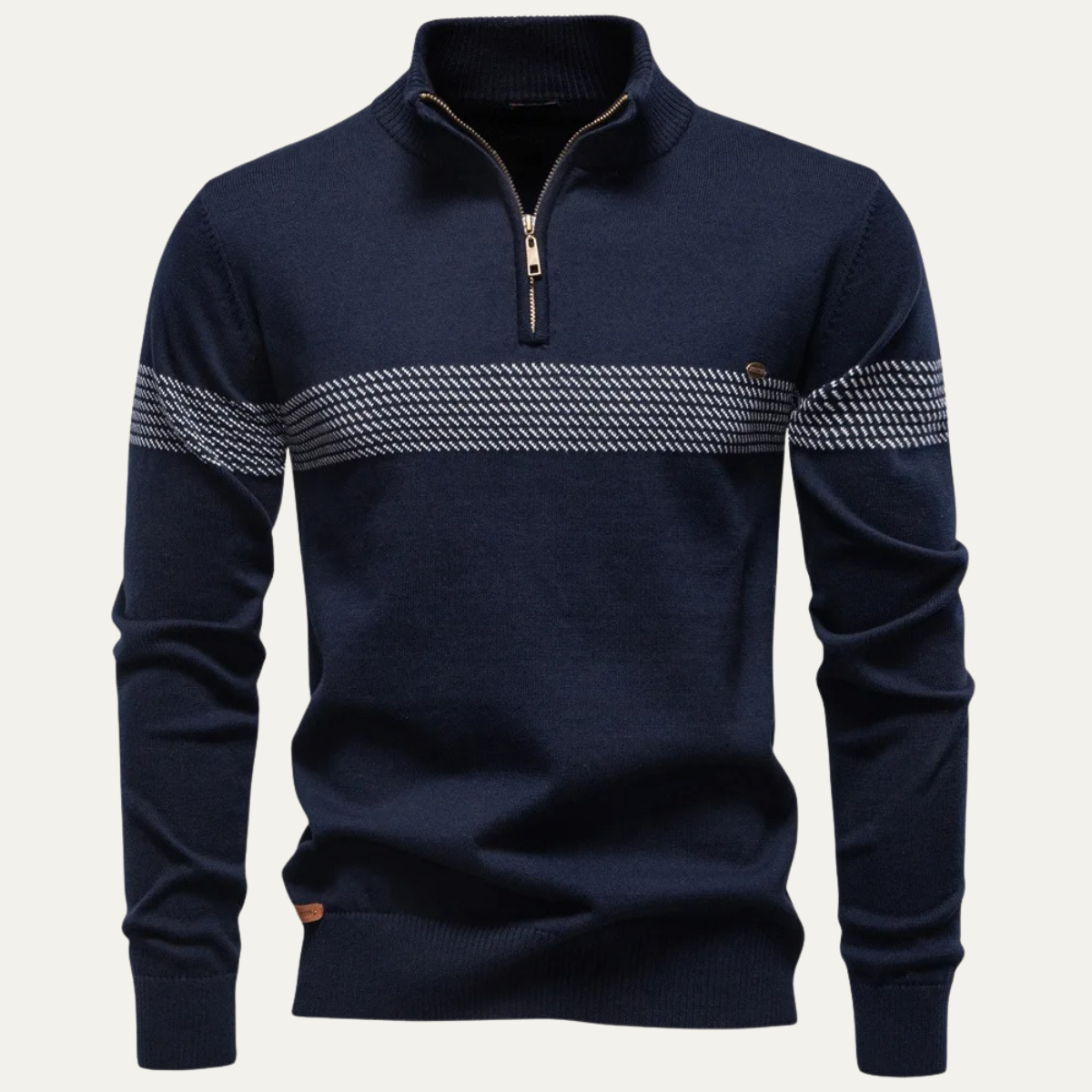 The Cotswolds Men’s Business Knit Quarter Zip Jumper