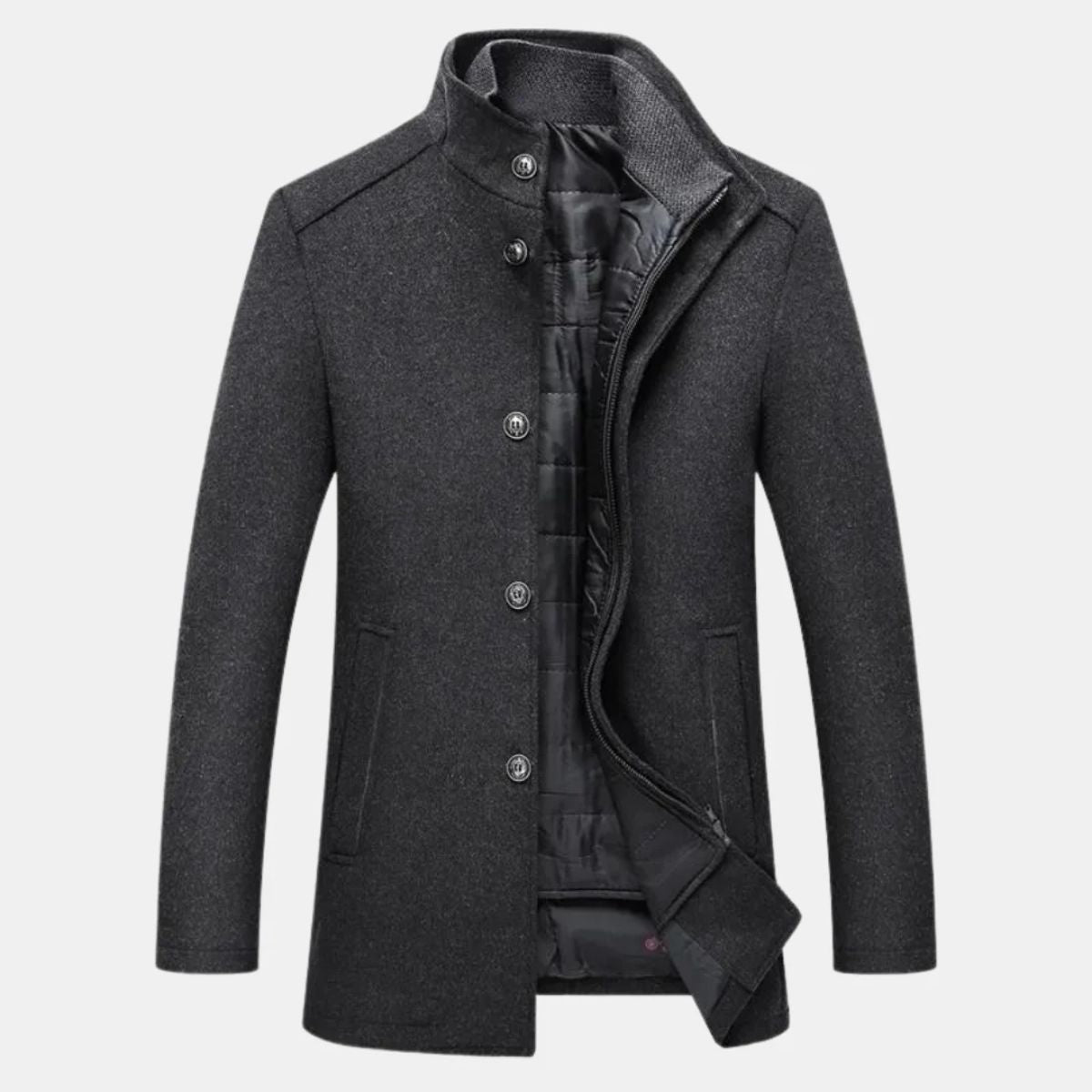 The Vienna Wool Coat – Men’s Classic Winter Overcoat