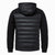 The Zurich Men's Black Hooded Puffer Coat – Lightweight Quilted Winter Coat