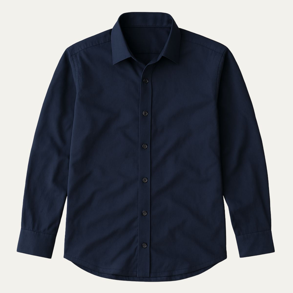 The Ashford Linen Shirt – Tailored Shirt with Contrast Buttons for Men