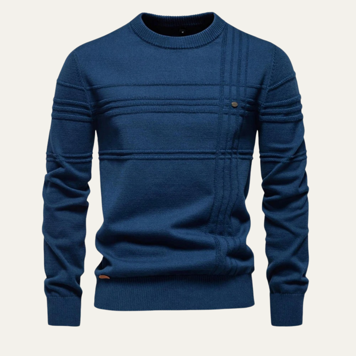 The Brighton Men’s Classic Crew Neck Knit Jumper