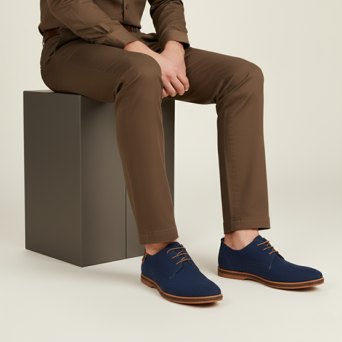 The Devon Suede Shoes – Classic Derby Style