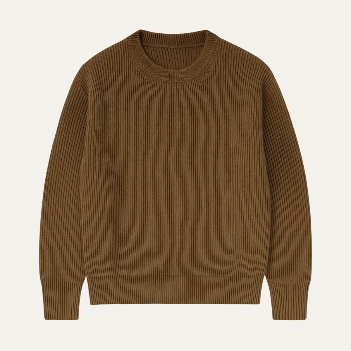 The St. Moritz Men’s Merino Wool Ribbed Luxury Knitted Jumper