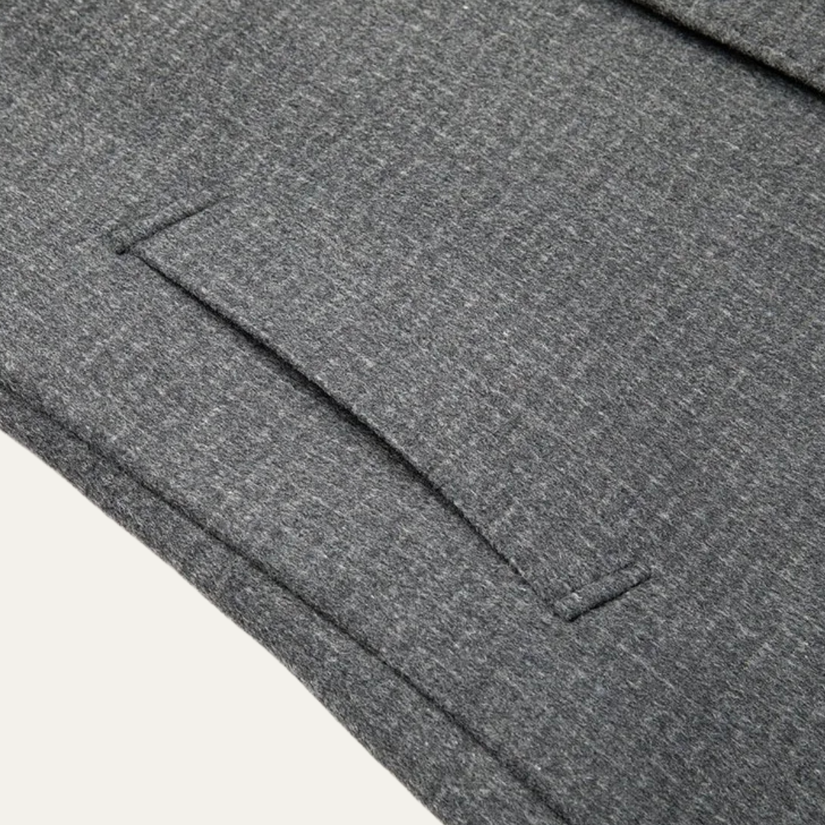 The La Villa Men’s Classic Double Faced Wool Overcoat