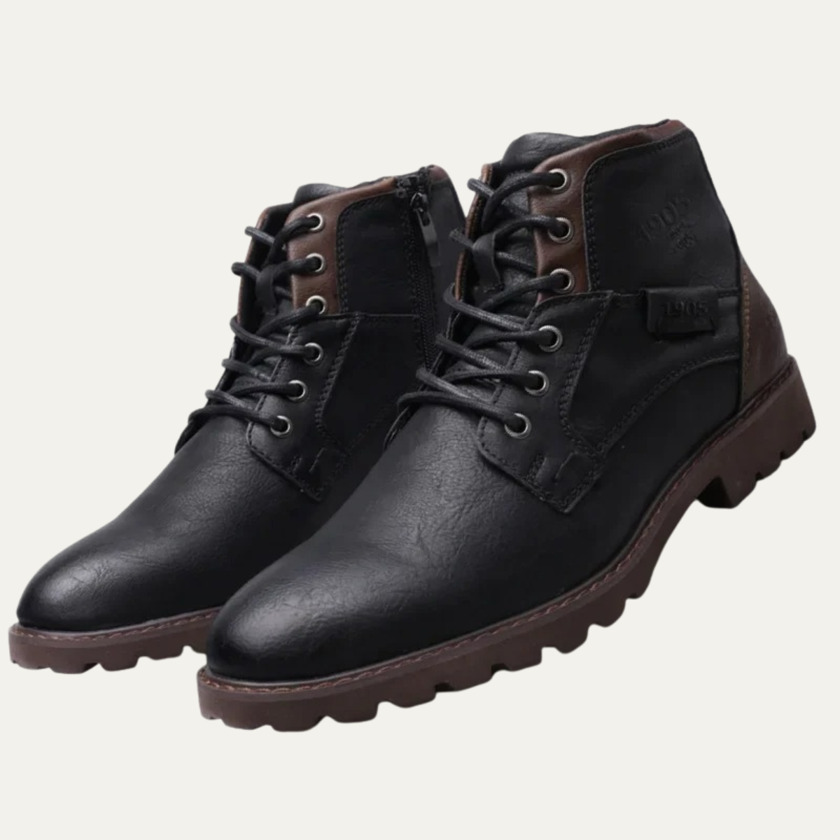 The Oakshade Men’s Military Combat Leather Boots