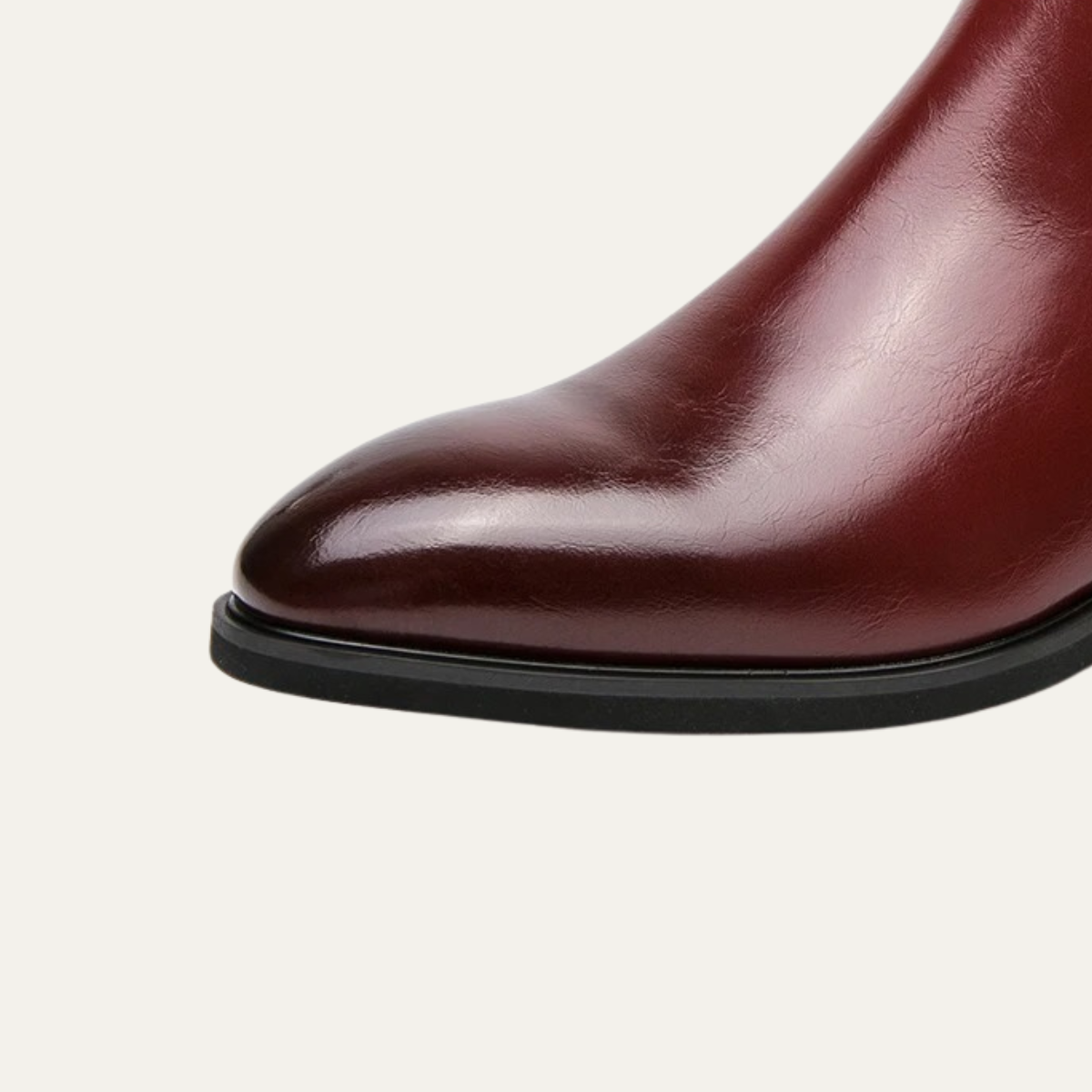 The Cobblestone Men’s Classic Ankle Slip On Leather Boots