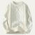 The Aberdeen Men’s Warm Chunky Fisherman Cable Knit Winter Jumper