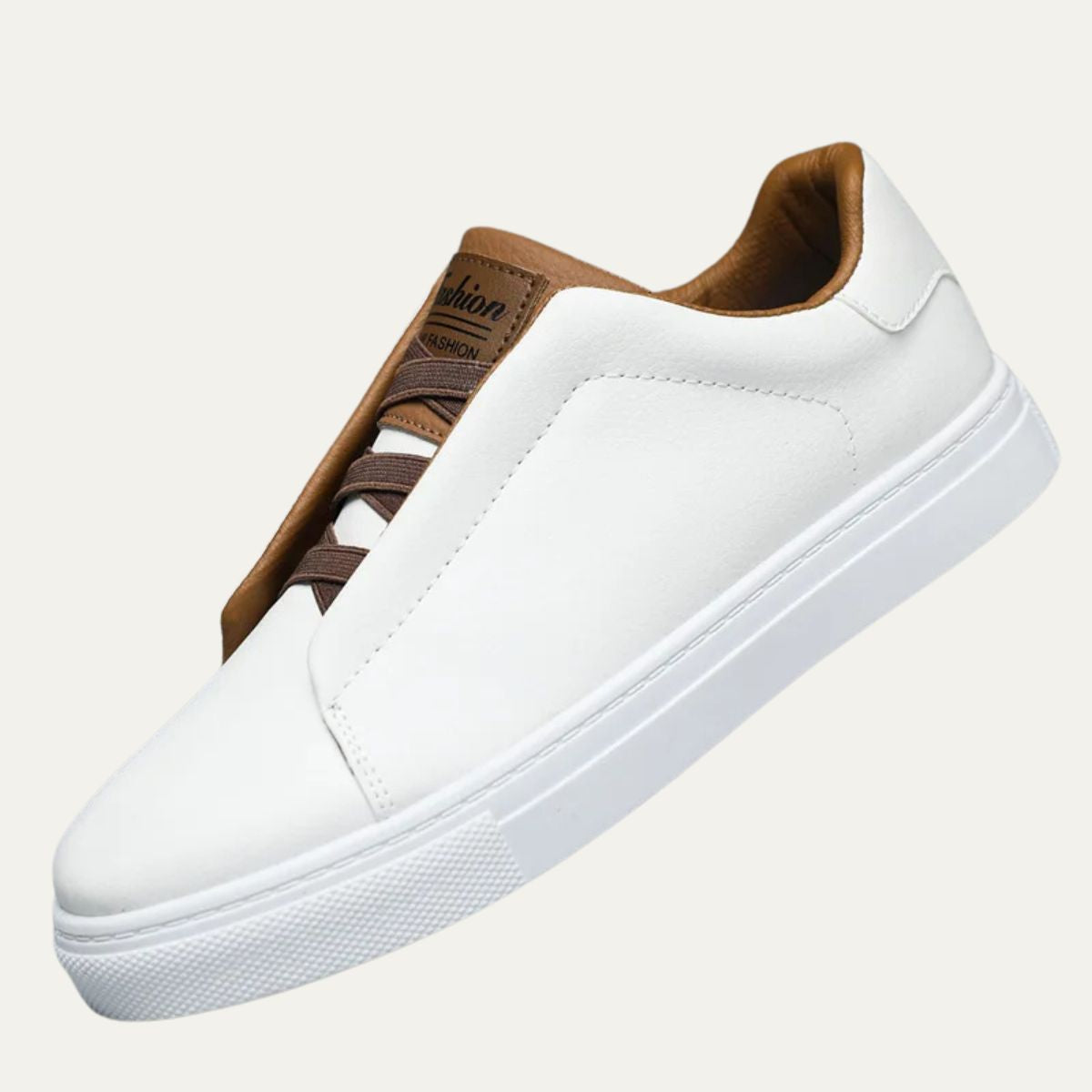The Ashford Premium Leather Slip On Orthopedic Trainers for men