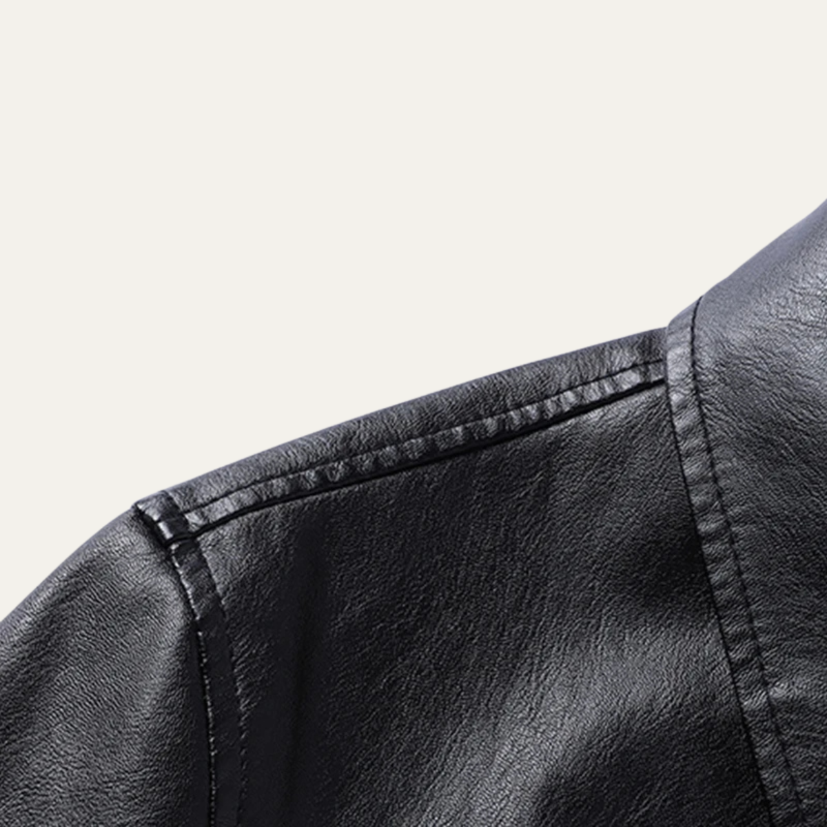 The Riomaggiore Men's Smart Casual Faux Leather Jacket