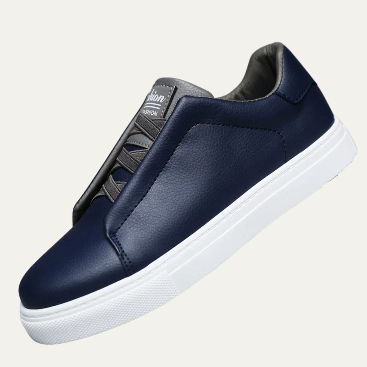 The Ashford Premium Leather Slip On Orthopedic Trainers for men