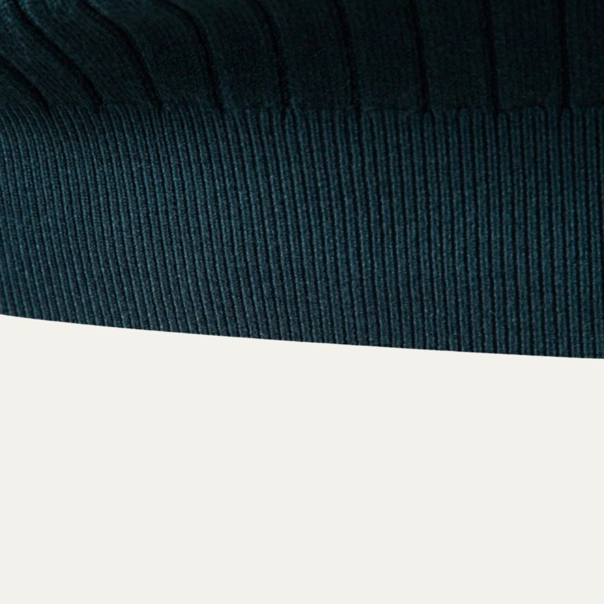 The Minori Men’s Premium Knit Ribbed Turtle Neck Jumper