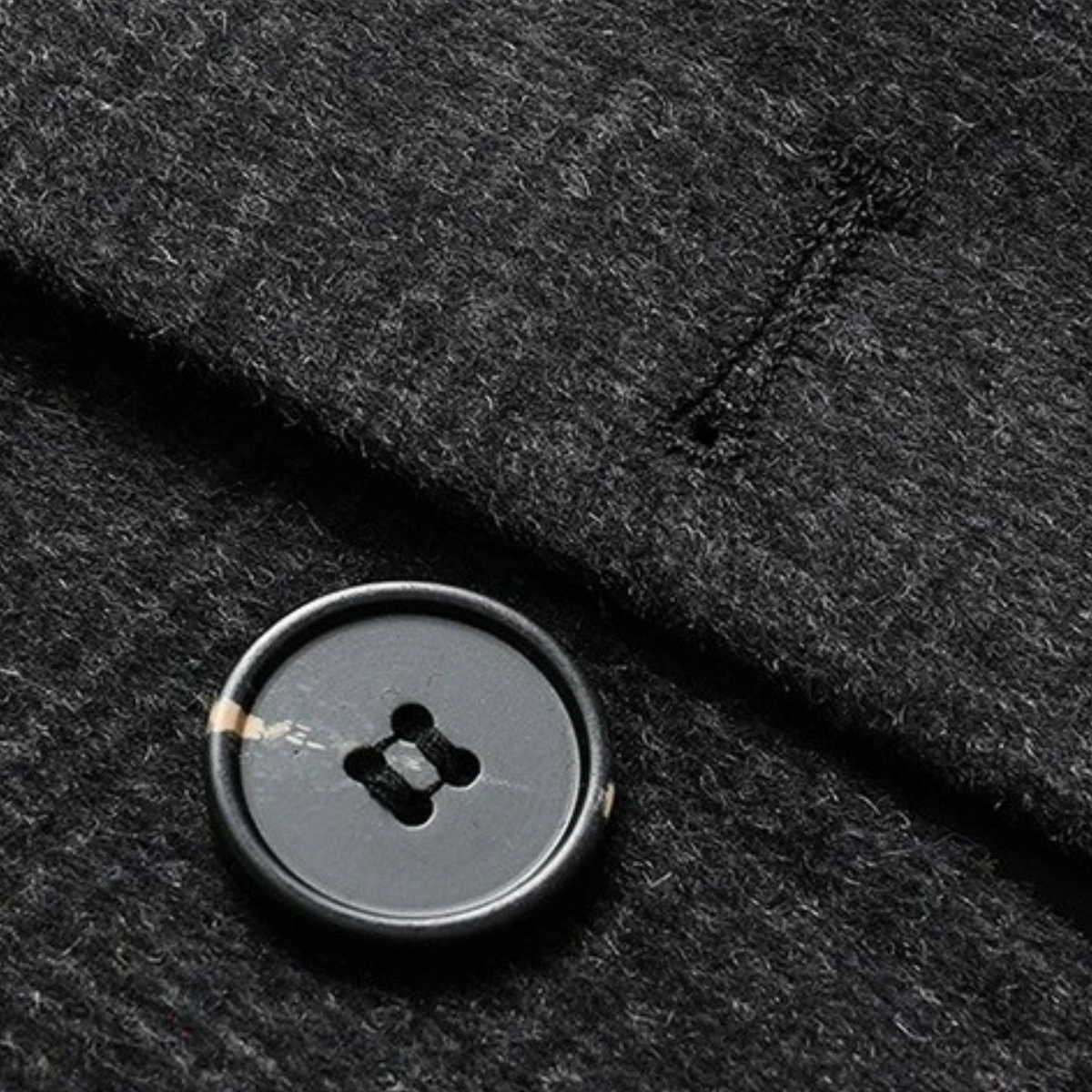 The Dobbiaco Men’s Winter Plaid Wool Blend Overcoat with Quilted Lining