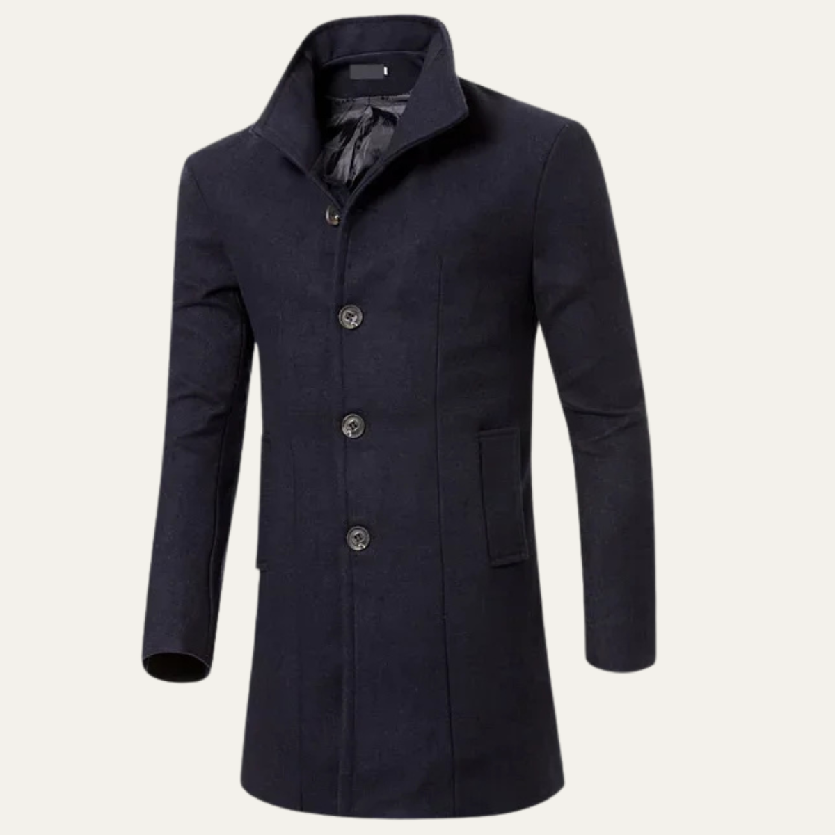 The Perth Men's Smart Casual Wool Blend Overcoat