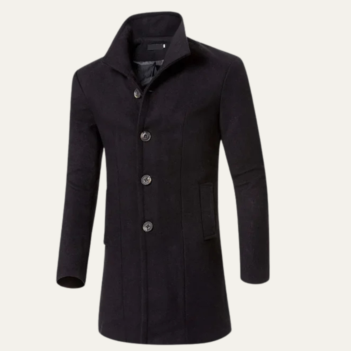 The Perth Men's Smart Casual Wool Blend Overcoat