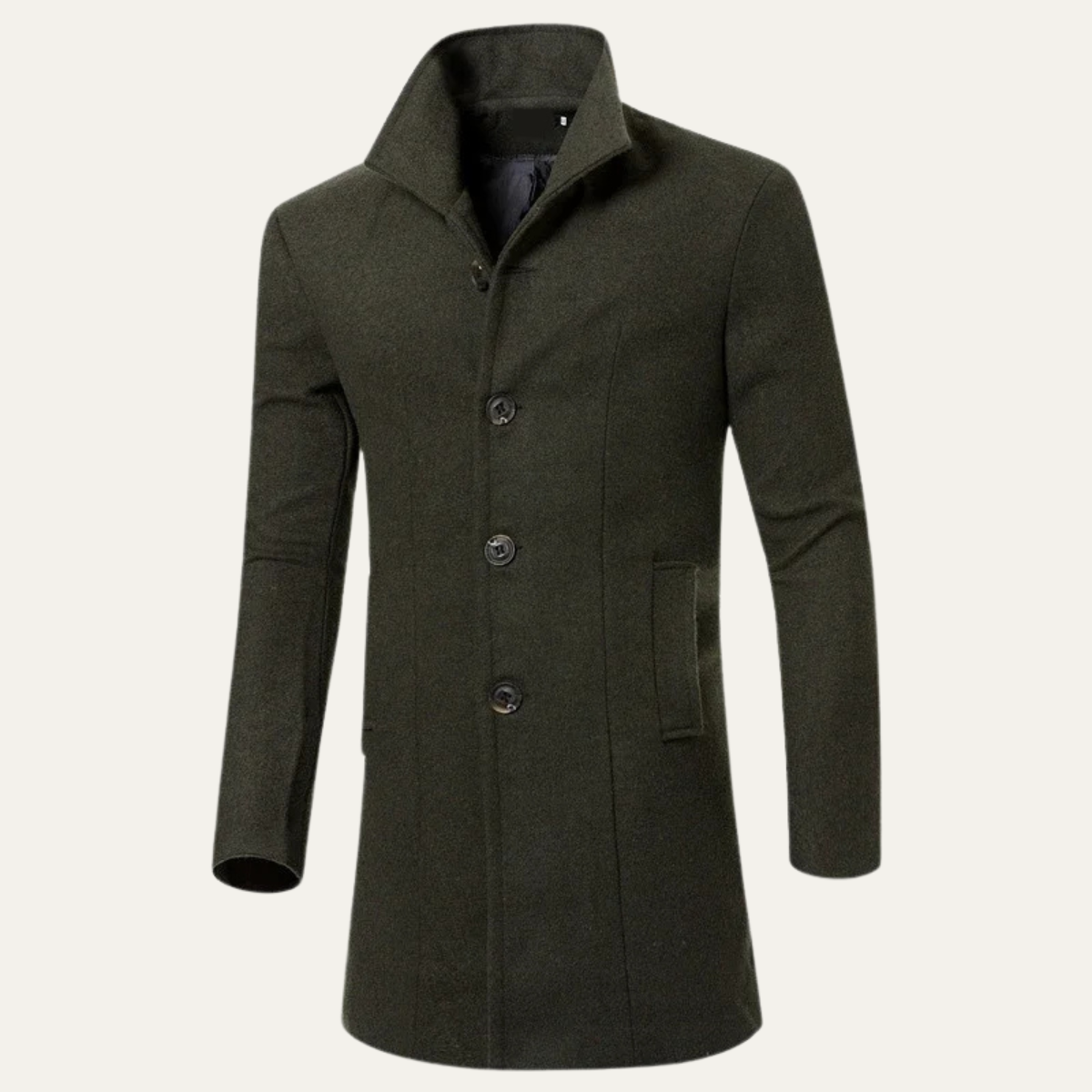 The Perth Men's Smart Casual Wool Blend Overcoat