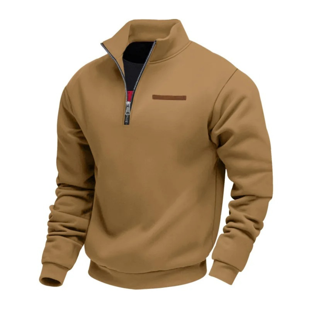 The Canterbury Men’s Quarter Zip Casual Stand Collar Jumper