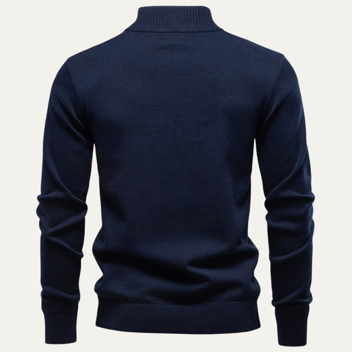 The Oban Men's Half Zip Knit Winter Jumper