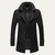 The Amersham Men's Smart Winter Trench Coat with Stand Collar