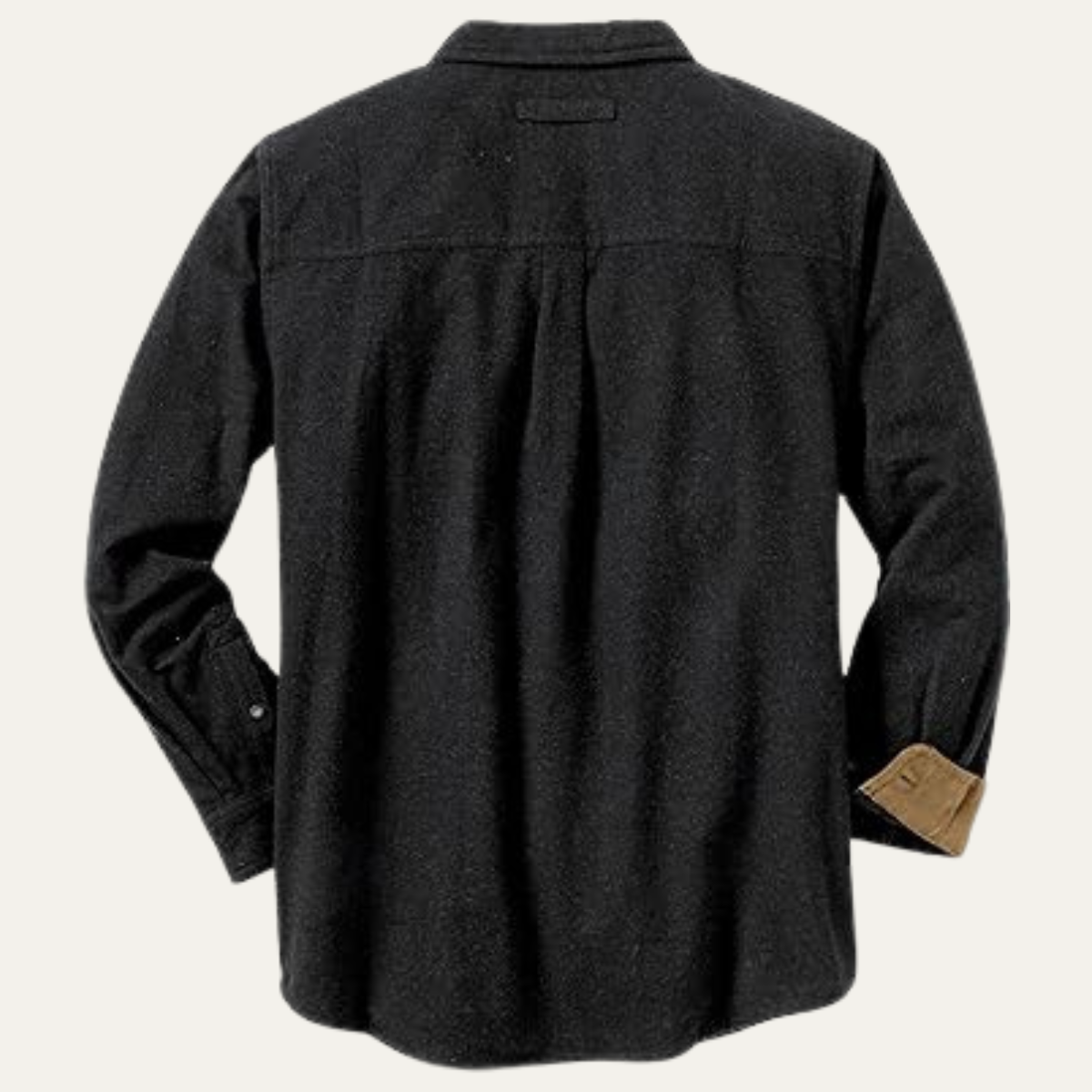 The Capri Men’s Legendary Flannel Button Down Shirt Workwear with Corduroy Trim