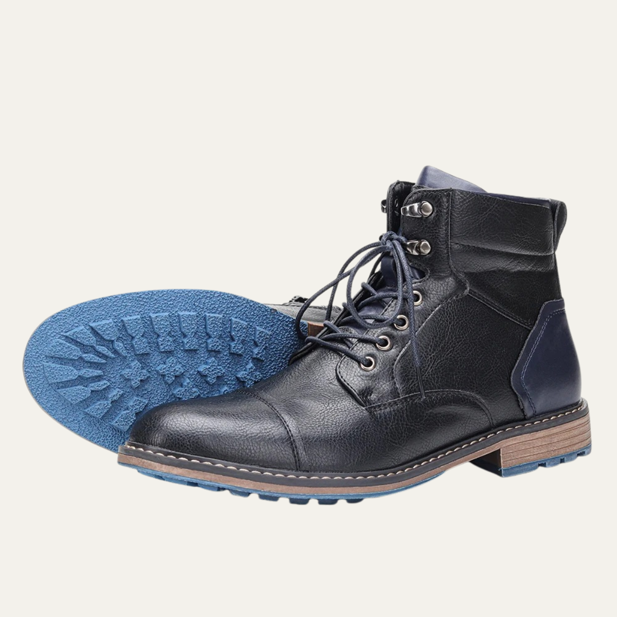 The Whitstable Men’s Casual Lace Up Leather Ankle Boots