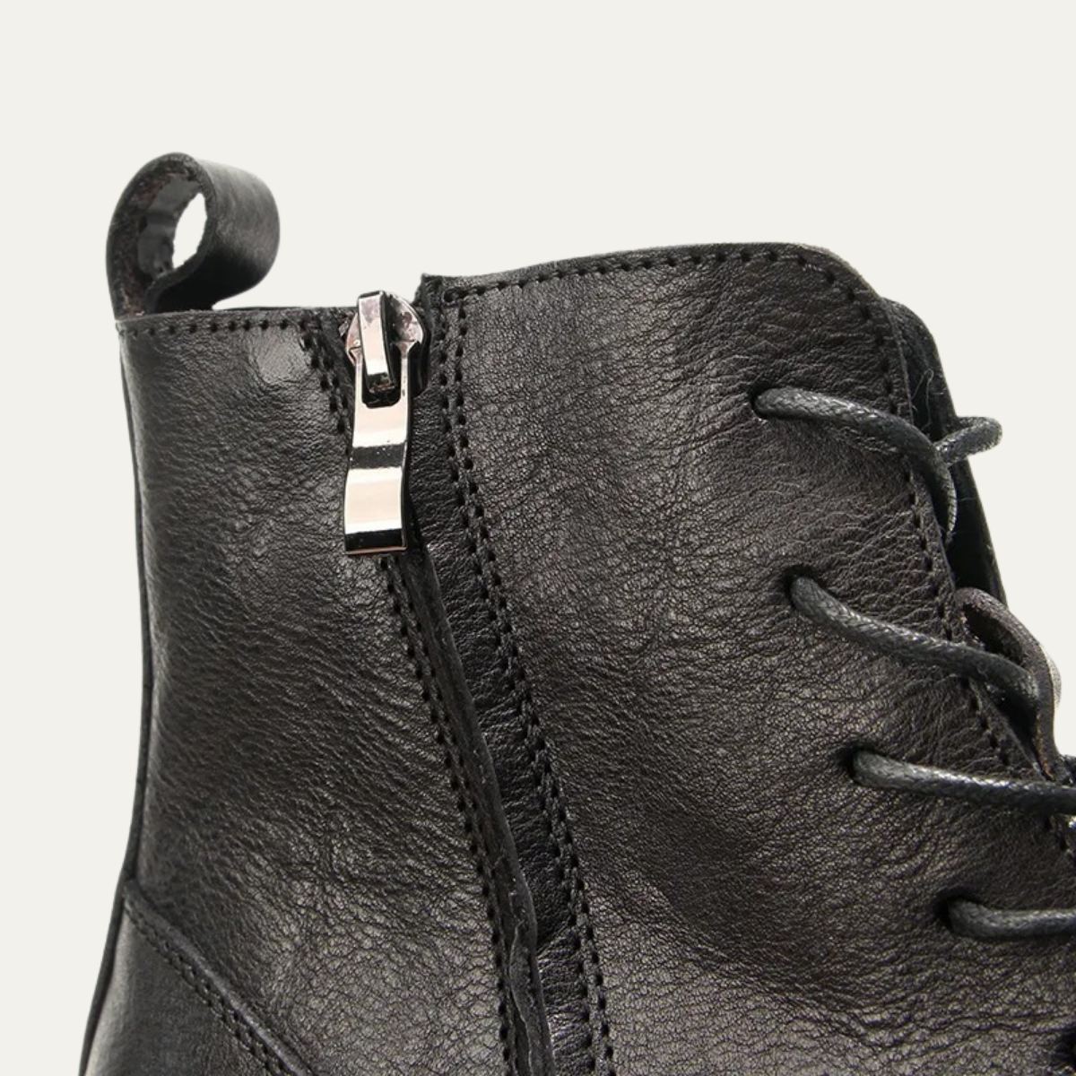 The St Davids Men's Leather Retro Casual Lace Up Boots