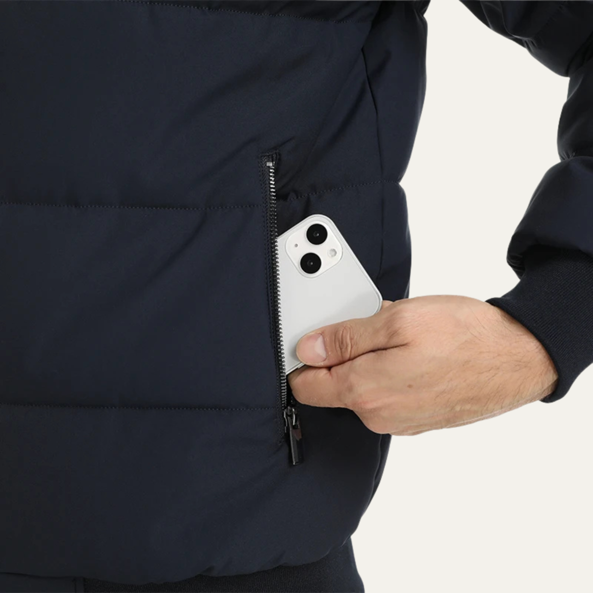 The Corniglia Men’s Lightweight Quilted Puffer Jacket
