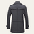 The Amersham Men's Smart Winter Trench Coat with Stand Collar